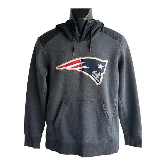 MENS NIKE NEW ENGLAND PATRIOTS NFL 50TH GOLD COLLECTION HOODIE 
SWEATSH…‎ - Picture 3 of 17